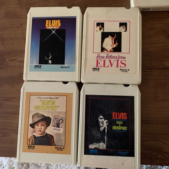 LOT OF (12) Elvis Presley 8-TRACK TAPES - Picture 4 of 4